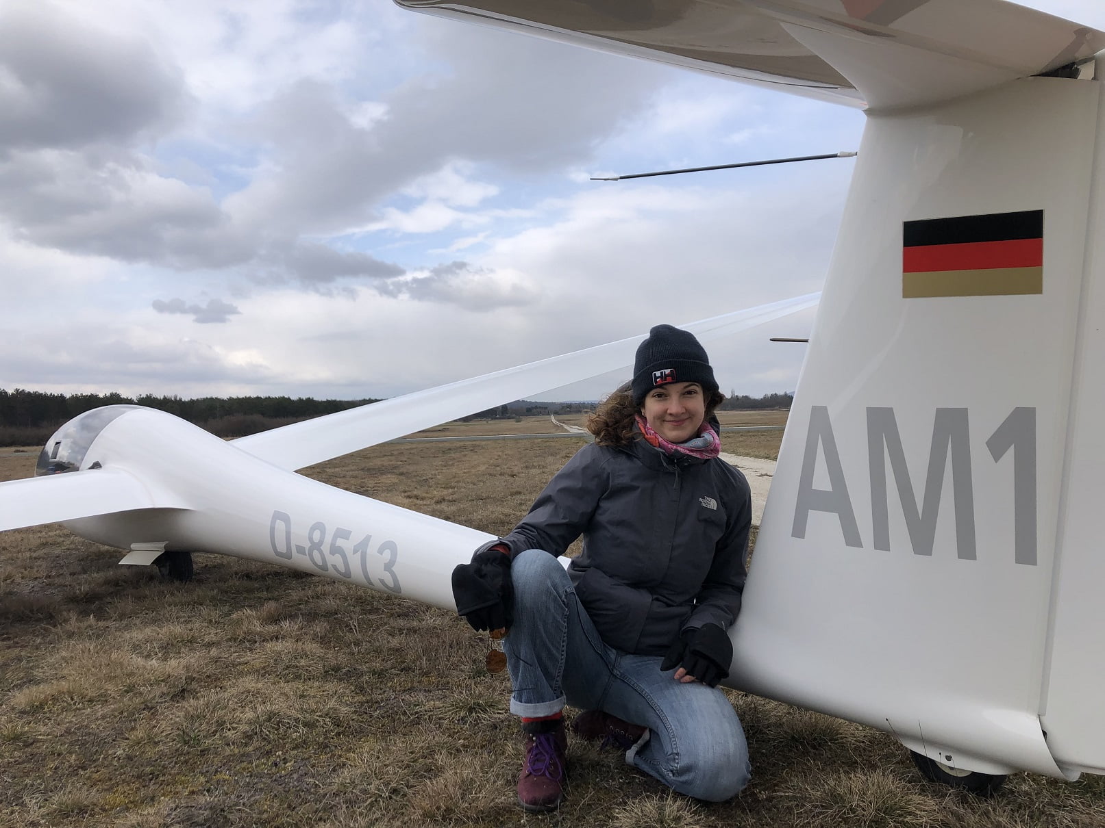 Katharina Schmitt darf dieses Jahr die AM1 fliegen